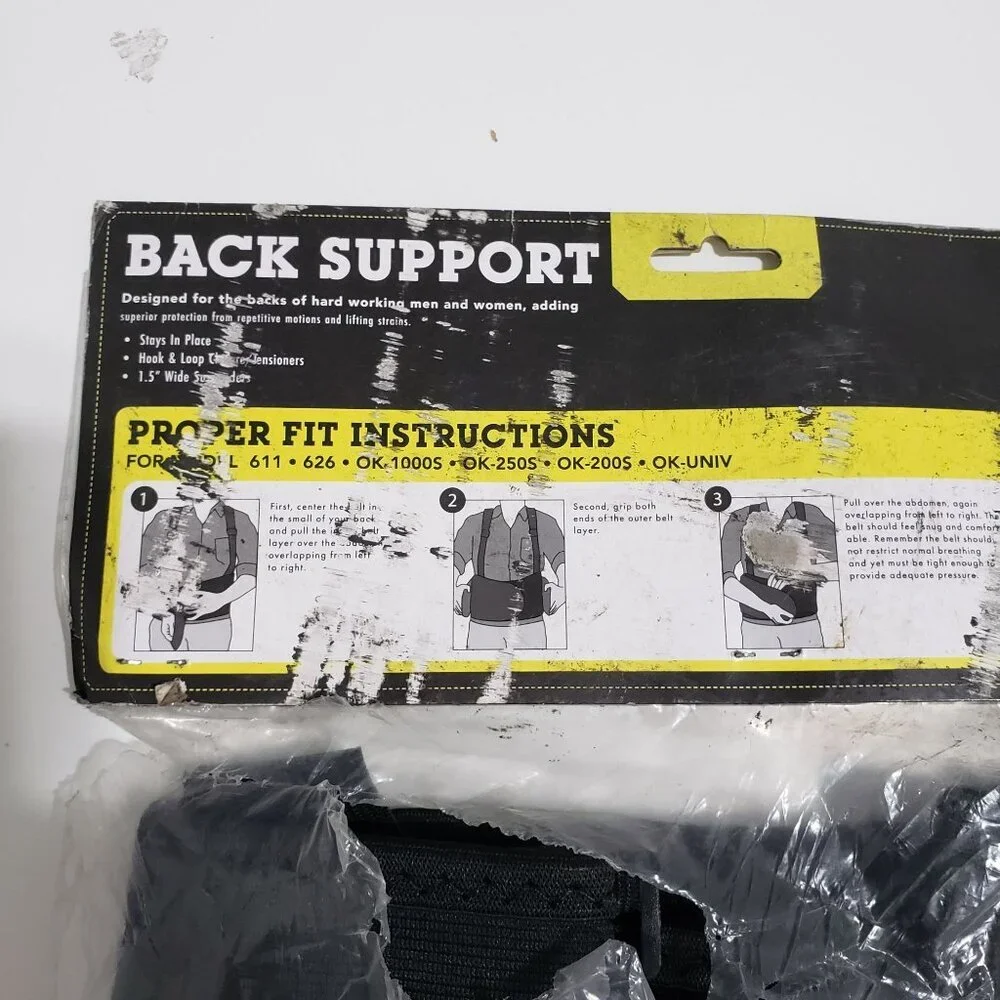 Occunomix back support